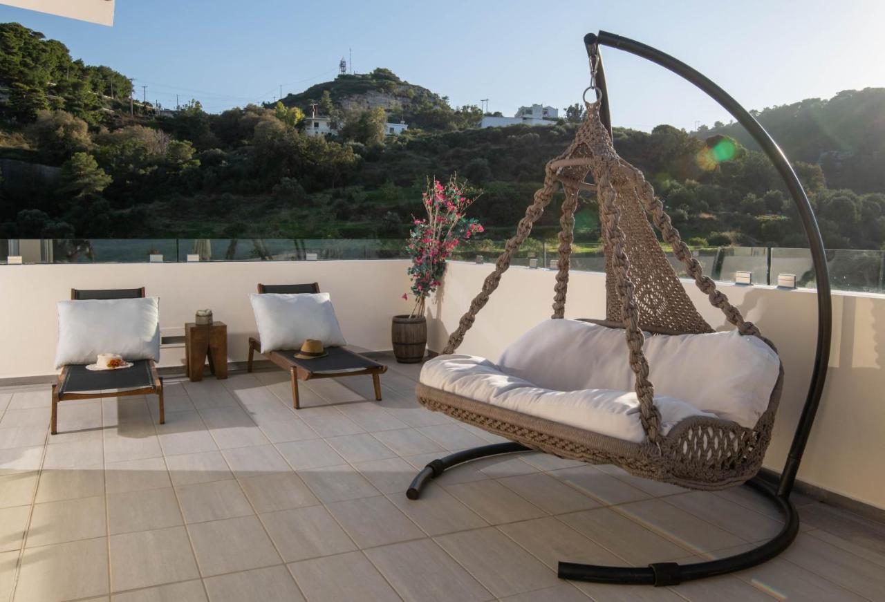 Helen Luxury Holiday House With Sea View Rethimnon Buitenkant foto