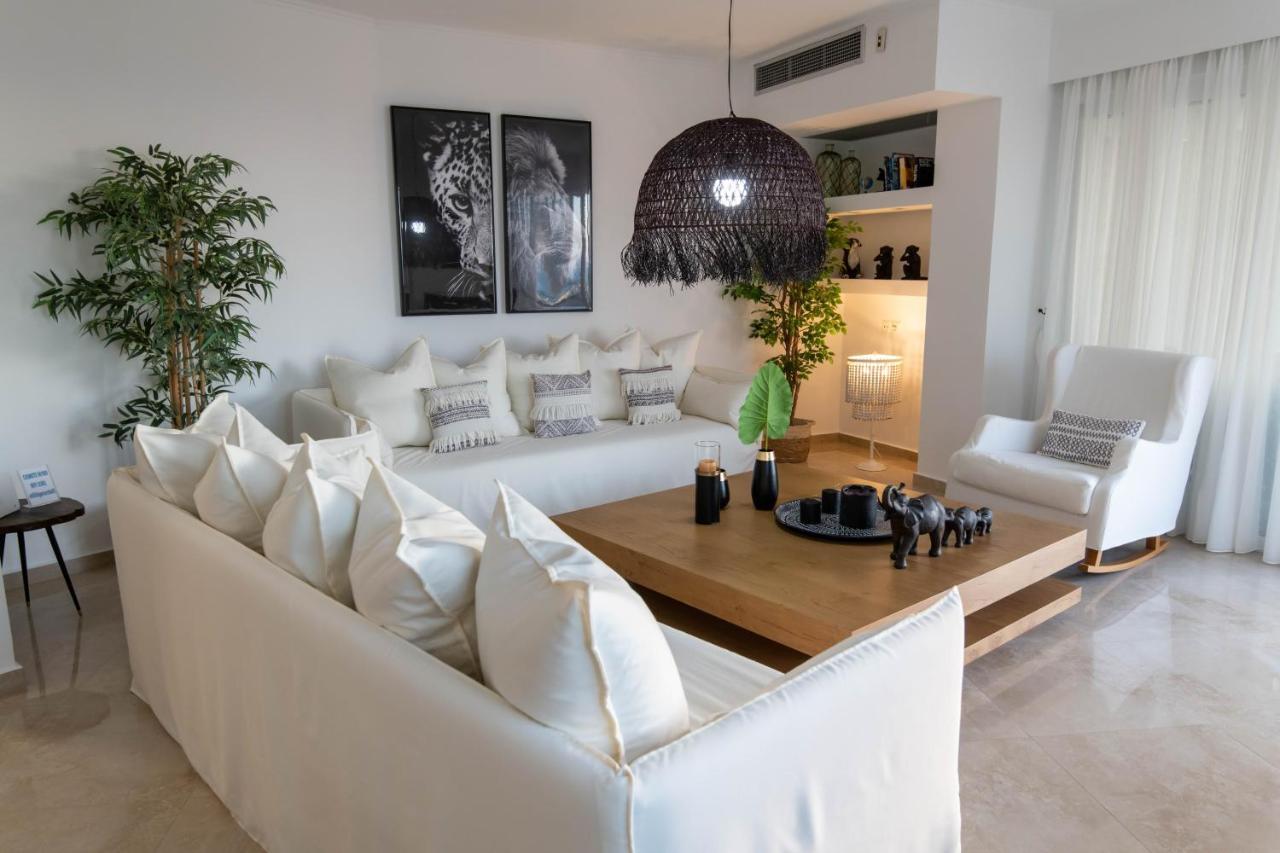 Helen Luxury Holiday House With Sea View Rethimnon Buitenkant foto